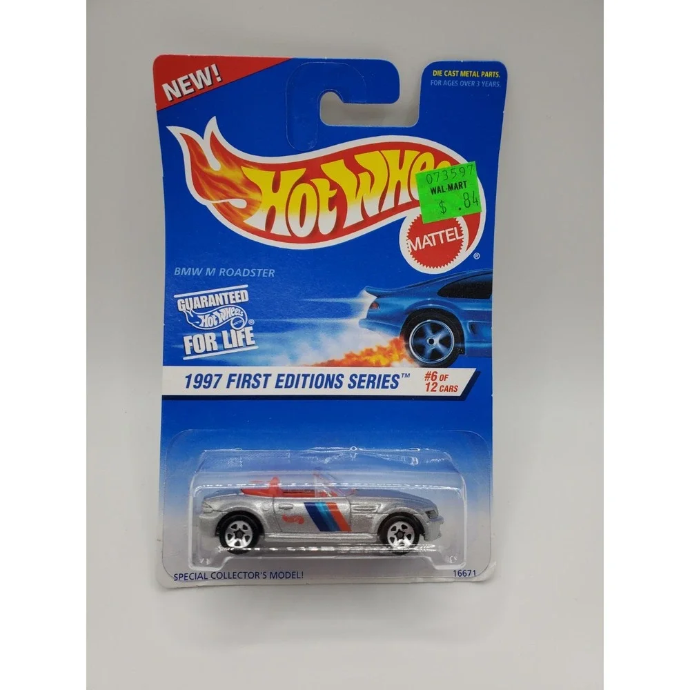 Hot Wheels 1997 First Editions #6 BMW M Roadster #518 5-Spoke